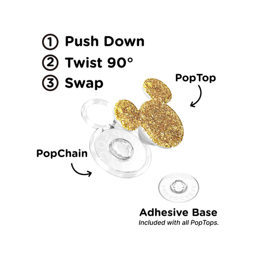 Earridescent Gold Mickey — PopTop - US 46038
