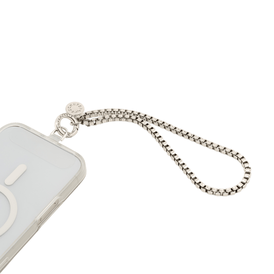 Silver Box Chain — Phone Wristlet - US 61334