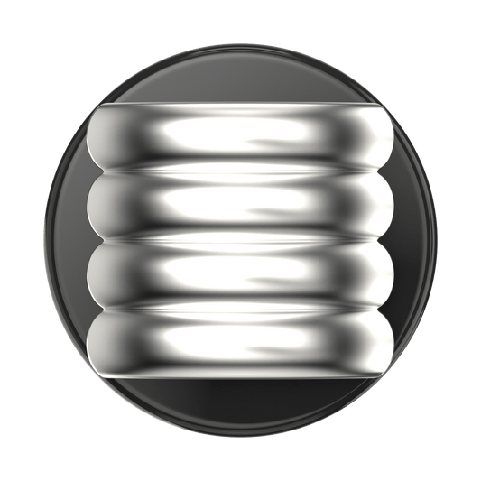 Enamel Puffy Stack Silver — MagSafe PopGrip - US 94634
