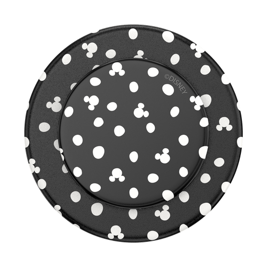 Mickey Polka Dot Black — MagSafe PopGrip - US 91886