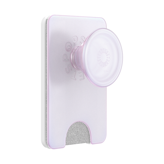 Opalescent White — MagSafe Kick-Out PopWallet+ & Stand - US 38980