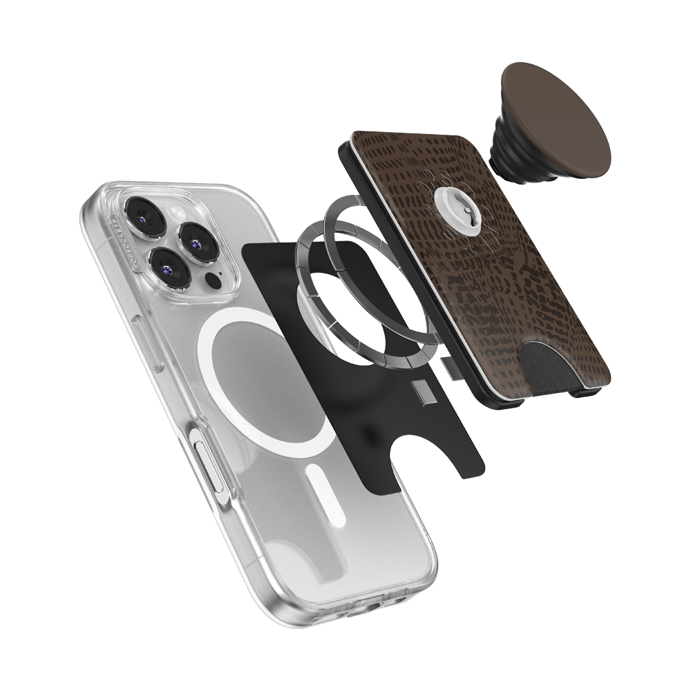 Cocoa Umber Petrified — MagSafe PopWallet+ - US 24940