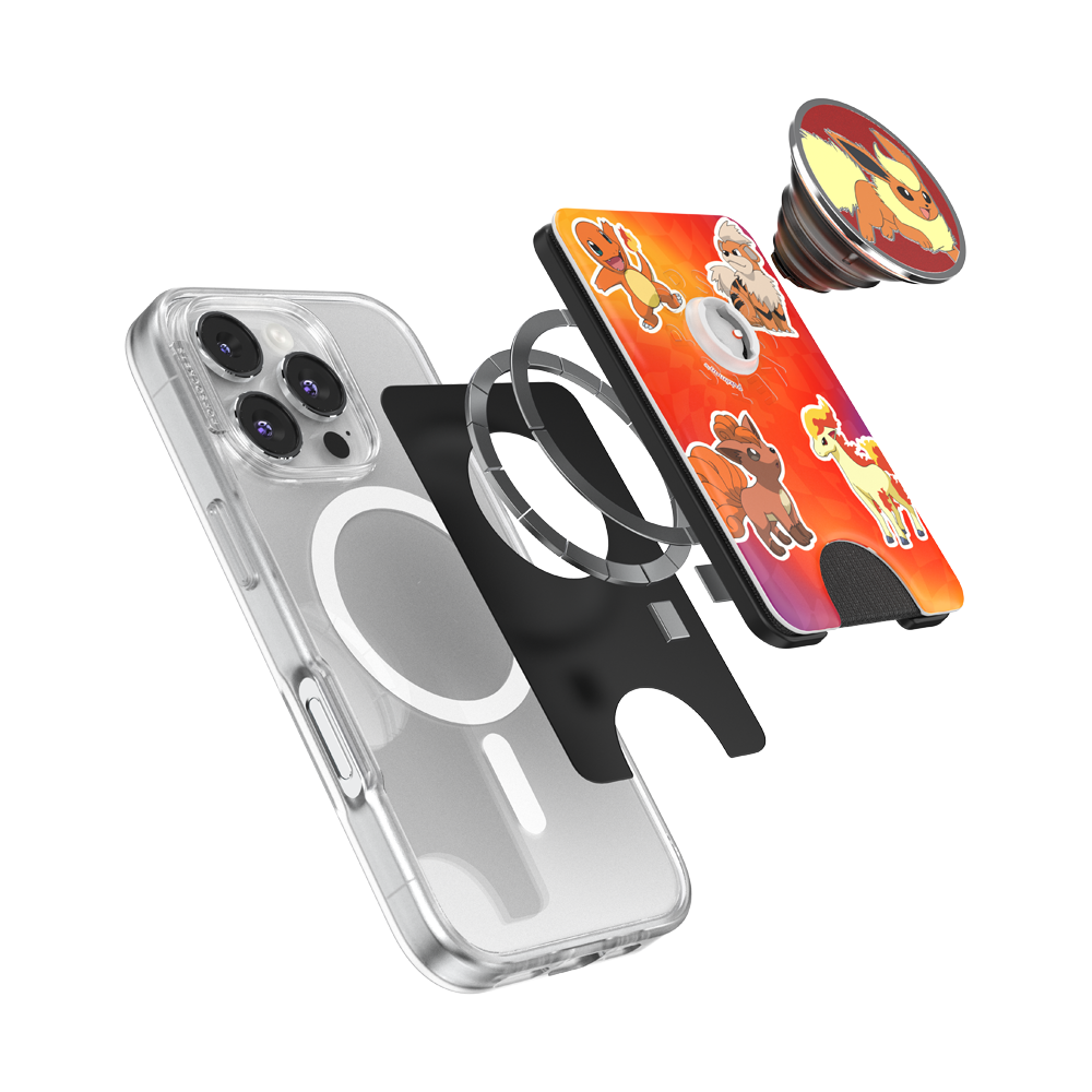 Fire Type Cuties — MagSafe PopWallet+ - US 45376
