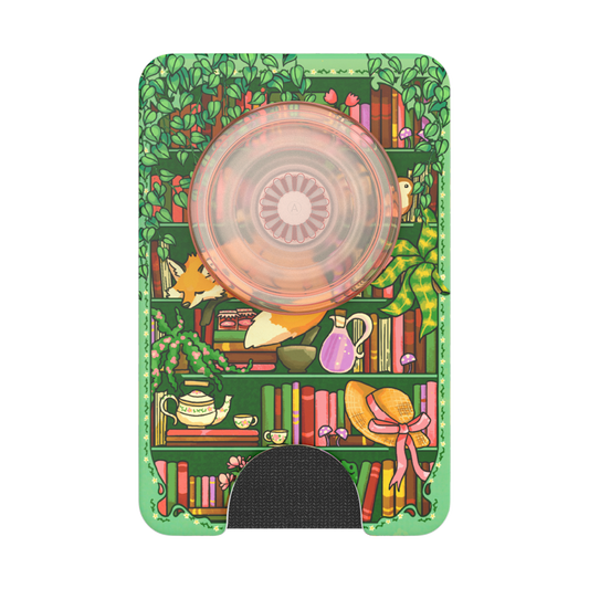 Storied Shelves Green — MagSafe PopWallet+ - US 13694