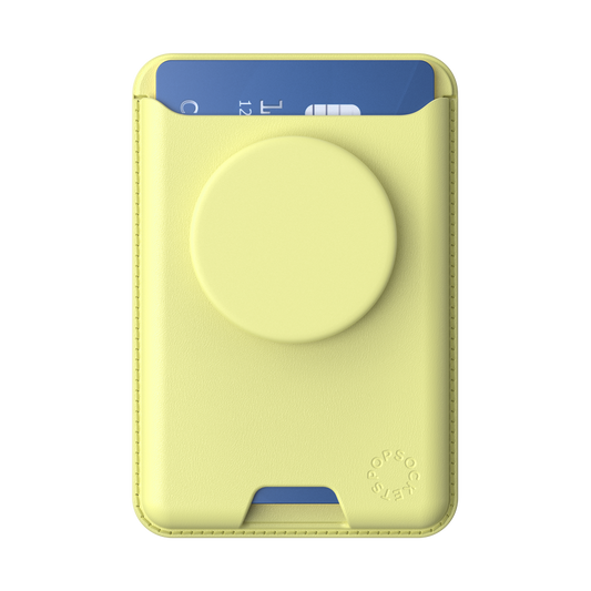 Butter Yellow — Softgoods MagSafe PopWallet+ - US 90697