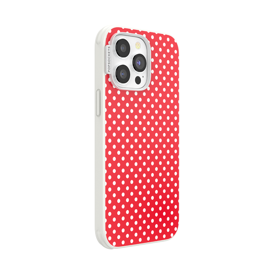 Cherry Red Polka Dot — iPhone 14 Pro Max MagSafe Case - US 28067