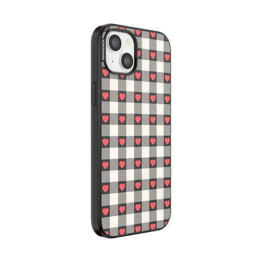 Heartbreaker Gingham — iPhone 15 Plus MagSafe Case - US 50097