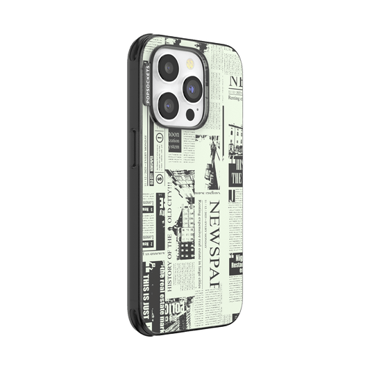 Hot off the Press Black — iPhone 14 Pro MagSafe Case - US 13065