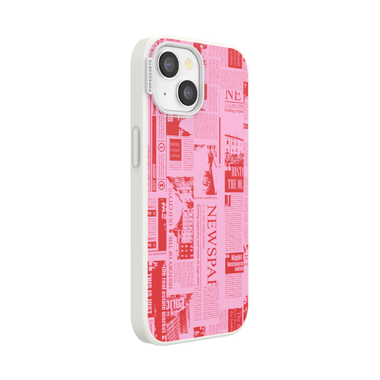 Hot off the Press Pink — iPhone 15 MagSafe Case - US 00533
