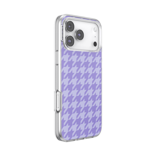 Lilac Houndstooth — iPhone 17 Pro Max MagSafe Case - US 95158