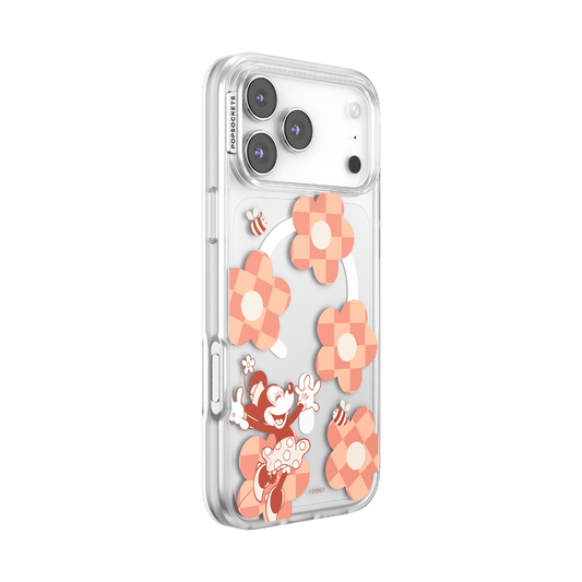 Minnie Checkered Flower — iPhone 17 Pro Max MagSafe Case - US 84901