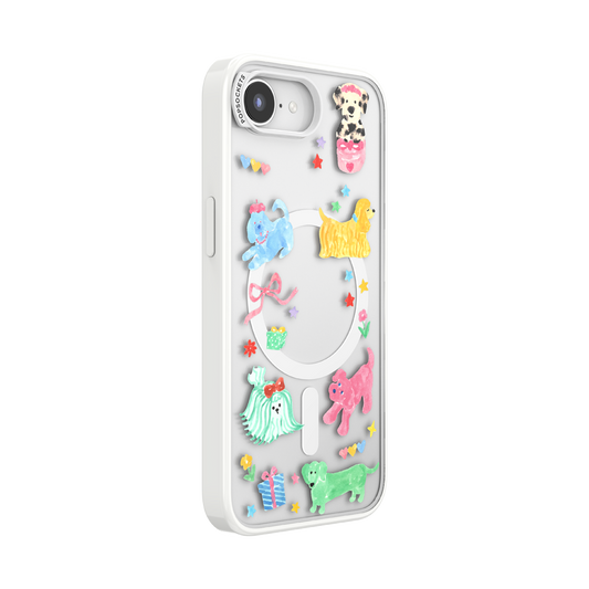Puppy Cluster — iPhone 17e/16e MagSafe Case - US 17496