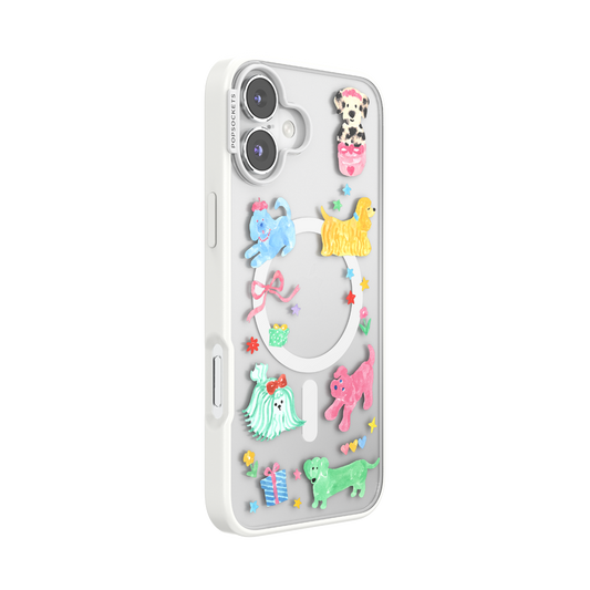 Puppy Cluster — iPhone 16 Plus MagSafe Case - US 24981