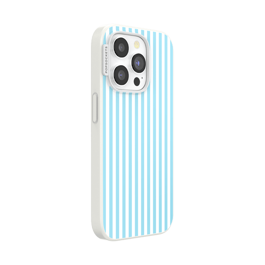 Soft Blue Stripe — iPhone 15 Pro MagSafe Case - US 48822