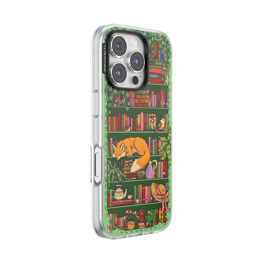 Storied Shelves Green — iPhone 16 Pro MagSafe Case - US 67250