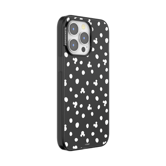Translucent Black Mickey Polka Dot — iPhone 13 Pro MagSafe Case - US 26974