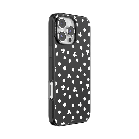 Translucent Black Mickey Polka Dot — iPhone 16 Pro Max MagSafe Case - US 14570
