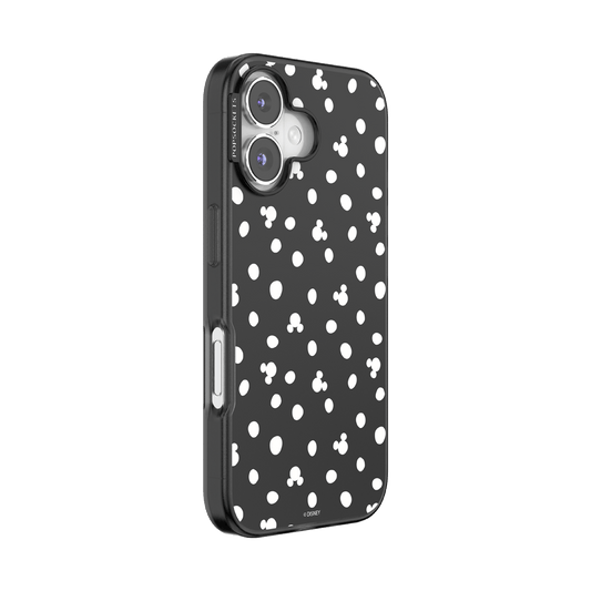 Translucent Black Mickey Polka Dot — iPhone 16 MagSafe Case - US 67939