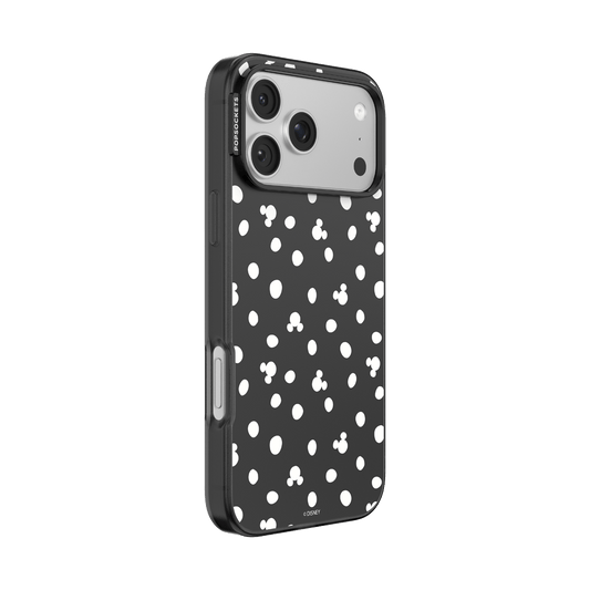Translucent Black Mickey Polka Dot — iPhone 17 Pro Max MagSafe Case - US 63275