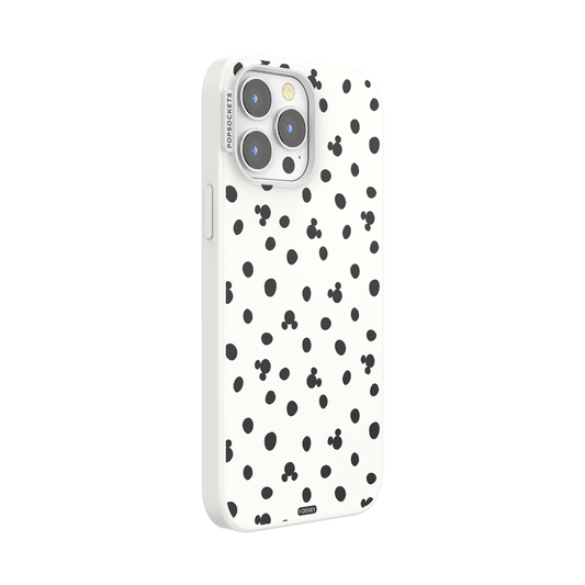 White Mickey Polka Dot — iPhone 13 Pro Max MagSafe Case - US 01123