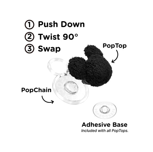 Plush Mickey Black — PopTop - US 20460