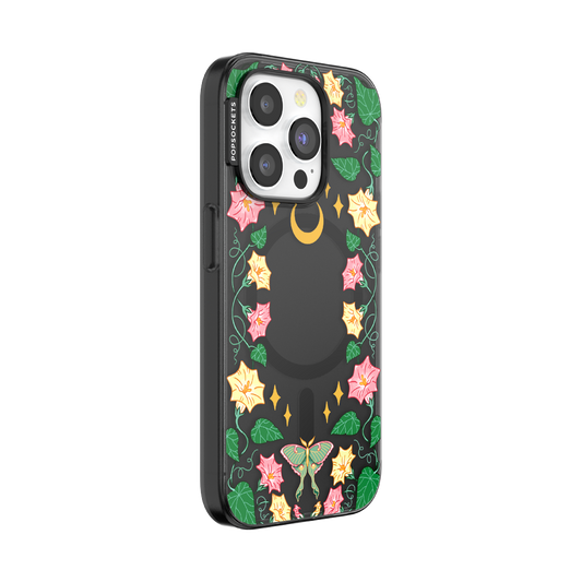 Moon Flower — iPhone 15 Pro MagSafe Case - US 79014