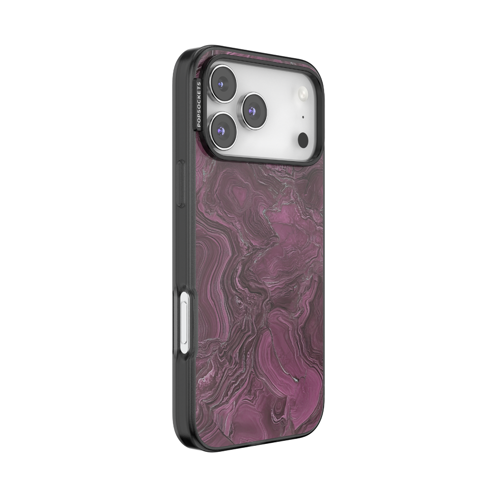 Burgundy Vein — iPhone 17 Pro Max MagSafe Case - US 81129