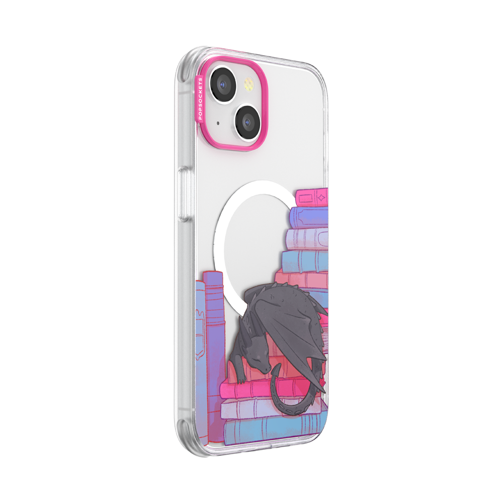 Curled Up With A Good Book — iPhone 14 MagSafe Case - US 58404