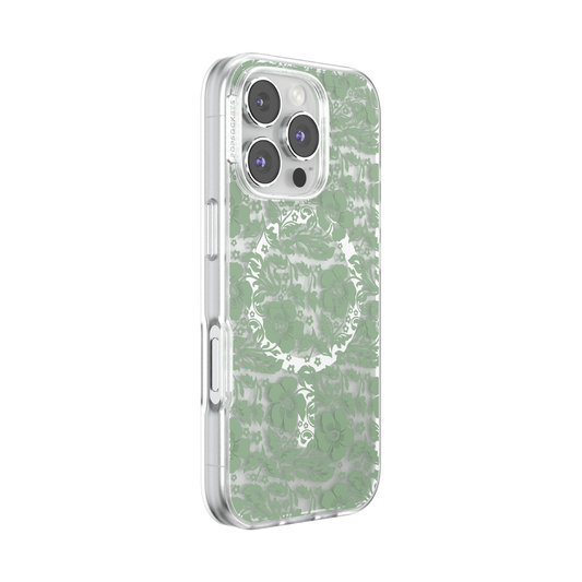 Lace Eucalyptus — iPhone 16 Pro MagSafe Case - US 22199