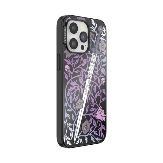Mirror Thorny Blade Lavender — iPhone 15 Pro Max MagSafe Case - US 96109