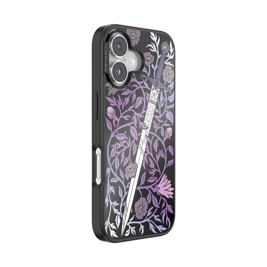 Mirror Thorny Blade Lavender — iPhone 16 MagSafe Case - US 55426