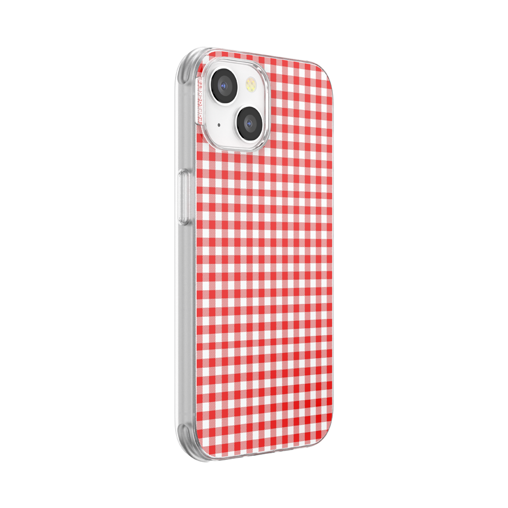 Red Gingham — iPhone 13 MagSafe Case - US 64873