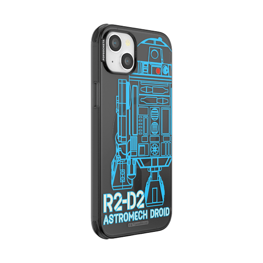 R2 D2 Spec — iPhone 14 Plus MagSafe Case - US 93473