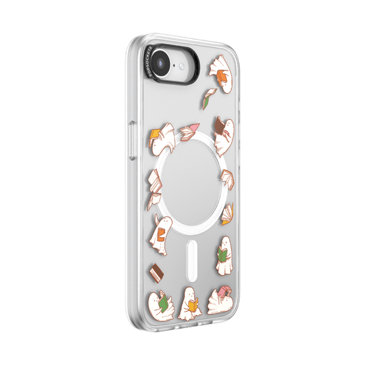 Spooky Book Club Clear — iPhone 17e/16e MagSafe Case - US 40649