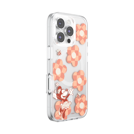 Minnie Checkered Flower — iPhone 16 Pro MagSafe Case - US 25098