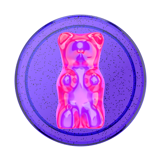 Bon Bon Gummy Bear Purple Punch — Adhesive PopGrip - US 51122