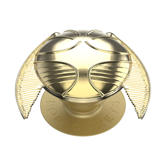 Puffy Enamel Golden Snitch — Adhesive PopGrip - US 91180