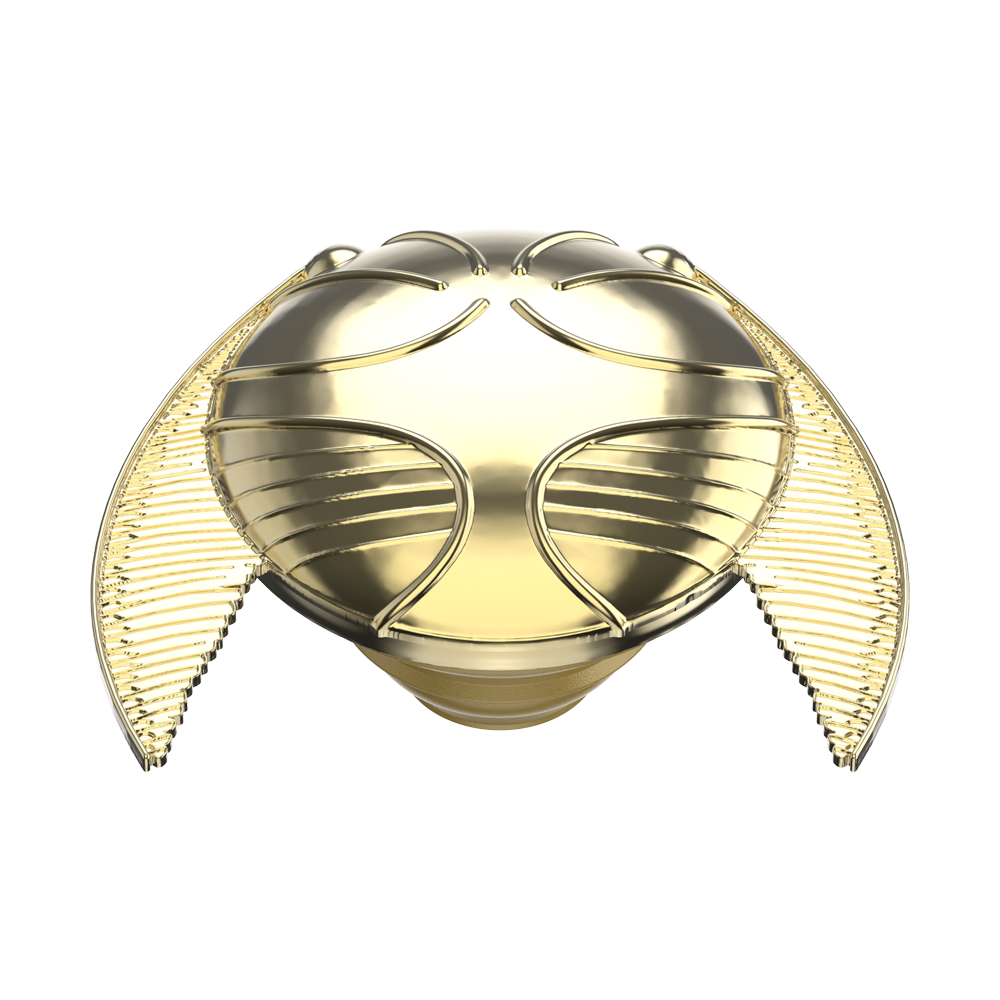 Puffy Enamel Golden Snitch — Adhesive PopGrip - US 91180