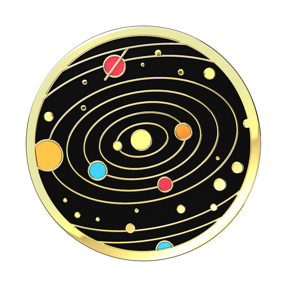 Solar Flare Enamel — Adhesive PopGrip - US 10224