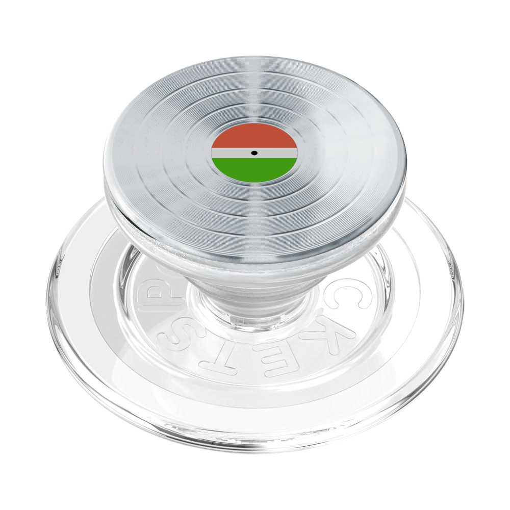 Backspin Aluminum 45rpm Silver — MagSafe PopGrip - US 61800