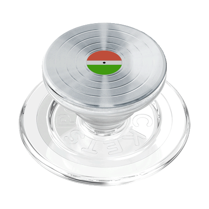 Backspin Aluminum 45rpm Silver — MagSafe PopGrip - US 26575