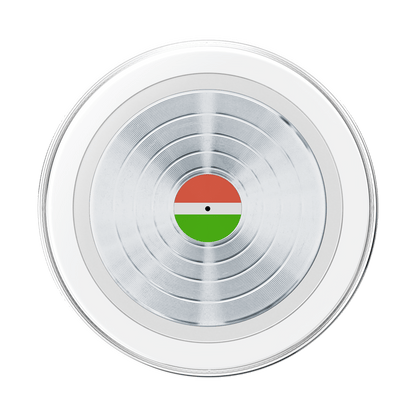 Backspin Aluminum 45rpm Silver — MagSafe PopGrip - US 26575