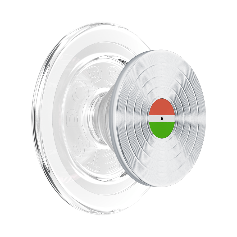 Backspin Aluminum 45rpm Silver — MagSafe PopGrip - US 93859