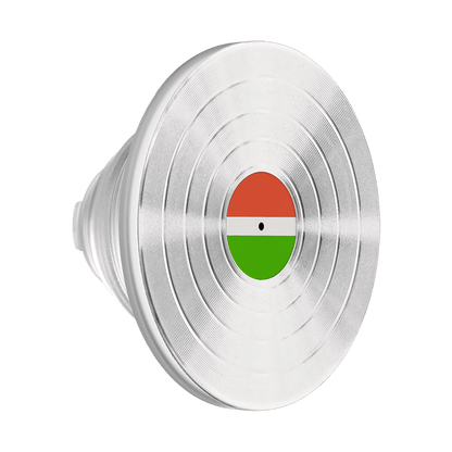 Backspin Aluminum 45rpm Silver — MagSafe PopGrip - US 26575