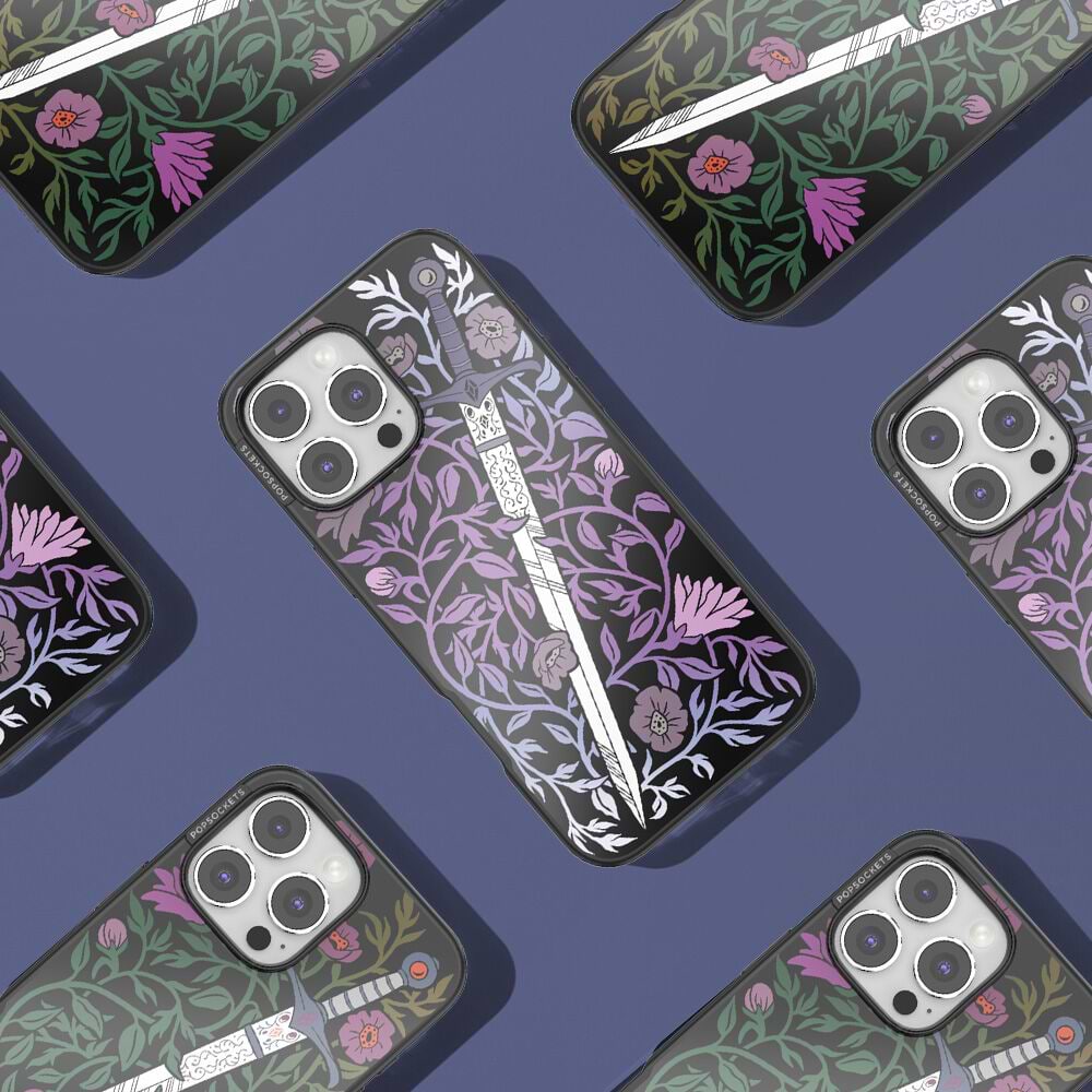 Mirror Thorny Blade Lavender — iPhone 16 Plus MagSafe Case - US 90274