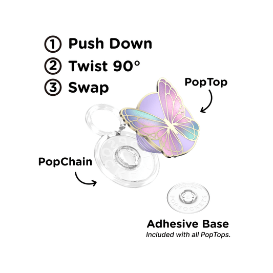 Enamel Butterfly Prism —  PopTop - US 92692