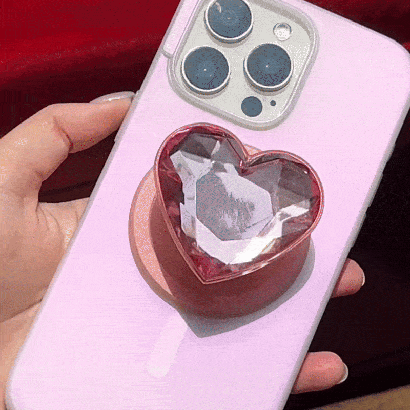 Crystal Heart — MagSafe PopGrip - US 97467