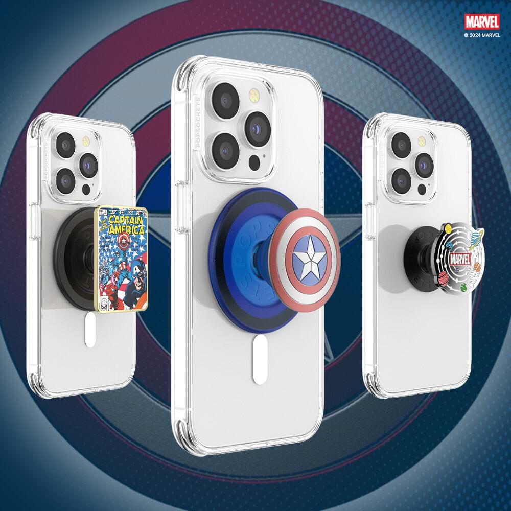 Enamel Captain America — MagSafe PopGrip - US 67180
