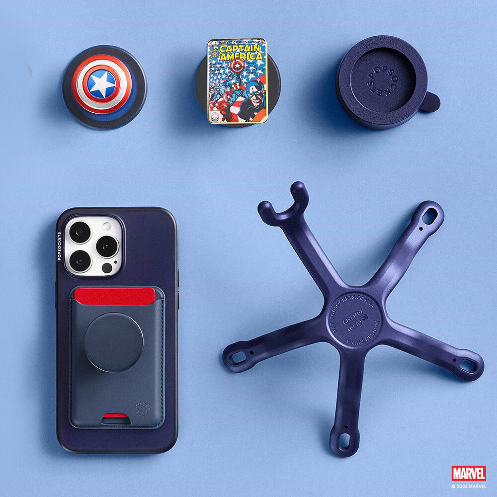 Enamel Captain America — MagSafe PopGrip - US 95656