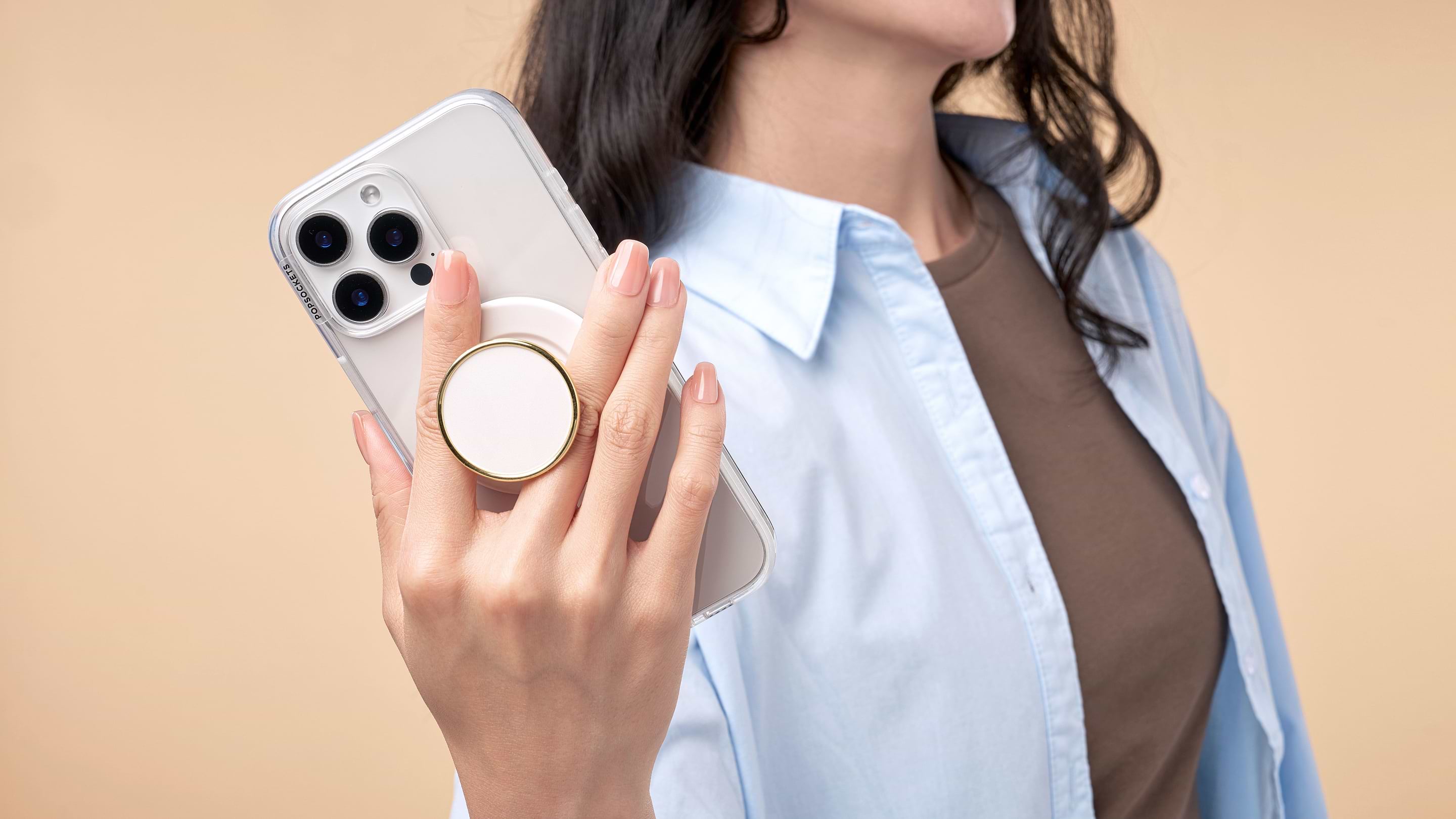Enamel Coconut Cream — MagSafe PopGrip - US 61024